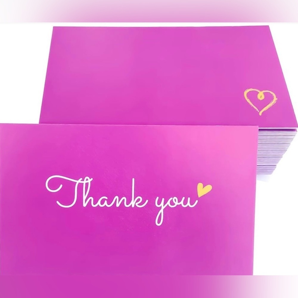 (50) Thank You Cards
